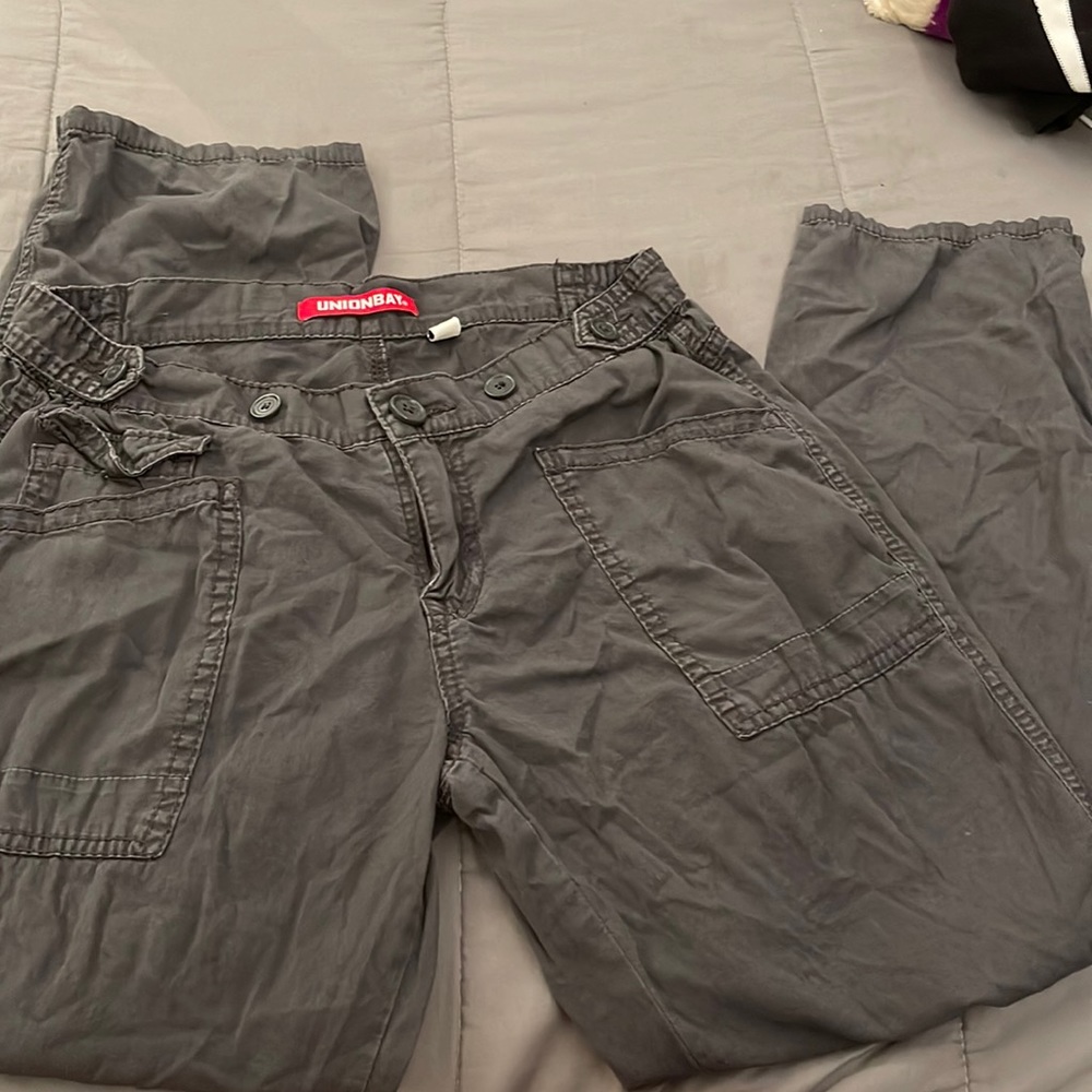 Gray pants